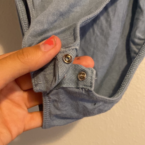 Free People blue bodysuit - Picture 4 of 5